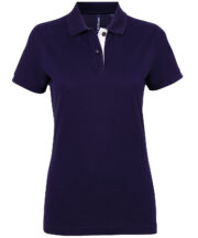Women's contrast polo - Image 6