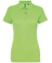 Women's polycotton blend polo - Image 8