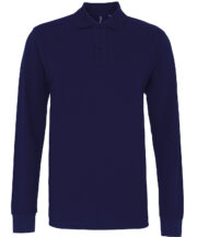 Men's classic fit long sleeved polo - Image 3