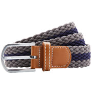 Two-colour stripe braid stretch belt - Image 7