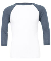 Unisex triblend ¾ sleeve baseball t-shirt - Image 5