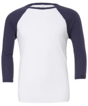 Unisex triblend ¾ sleeve baseball t-shirt - Image 9