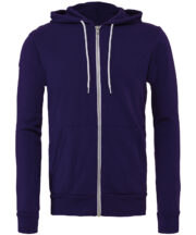 Unisex polycotton fleece full-zip hoodie - Image 22