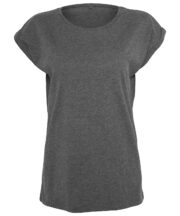 Women's extended shoulder tee - Image 4