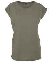 Women's extended shoulder tee - Image 17