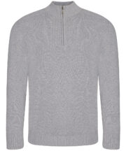 Wakhan ¼ regen zip knit sweater - Image 3
