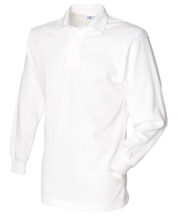 Long sleeve plain rugby shirt - Image 6