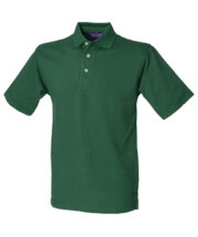 Classic cotton piqué polo with stand-up collar - Image 2
