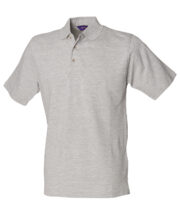 Classic cotton piqué polo with stand-up collar - Image 4
