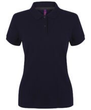 Women's micro-fine piqué polo shirt - Image 2