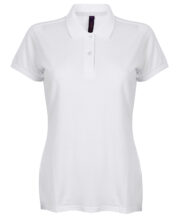 Women's micro-fine piqué polo shirt - Image 3