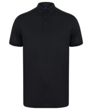 Stretch polo shirt with wicking finish (slim fit) - Image 3