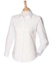 Women's classic long sleeve Oxford shirt - Image 2