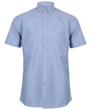 Modern short sleeve Oxford shirt - Image 2