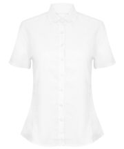 Women's modern short sleeve Oxford shirt - Image 2