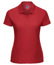 Women's classic polycotton polo - Image 3