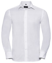 Long sleeve easycare tailored Oxford shirt - Image 5