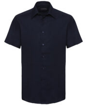Short sleeve easycare tailored Oxford shirt - Image 2