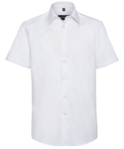 Short sleeve easycare tailored Oxford shirt - Image 5