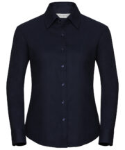 Women's long sleeve easycare Oxford shirt - Image 2