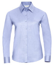 Women's long sleeve easycare Oxford shirt - Image 4