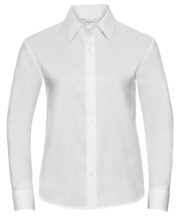 Women's long sleeve easycare Oxford shirt - Image 6