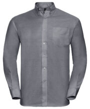 Long sleeve easycare Oxford shirt - Image 5