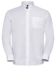Long sleeve easycare Oxford shirt - Image 6