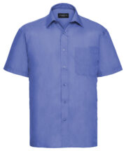 Short sleeve polycotton easycare poplin shirt - Image 2