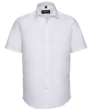 Short sleeve easycare fitted shirt - Image 2