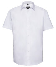 Short sleeve herringbone shirt - Image 2
