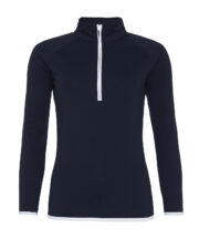Women's cool ½ zip sweatshirt - Image 2