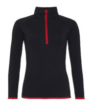 Women's cool ½ zip sweatshirt - Image 4