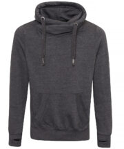 Cross neck hoodie - Image 3