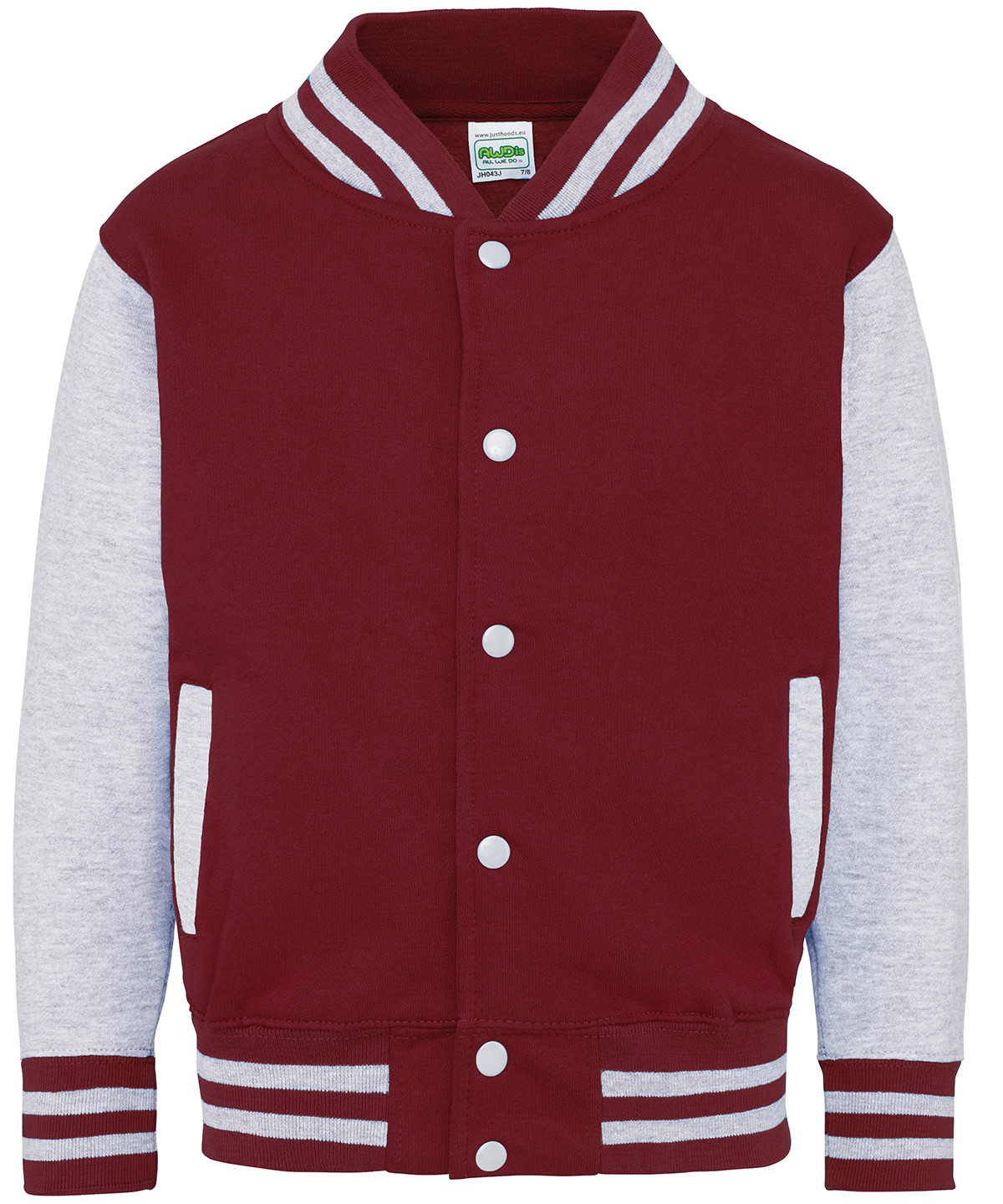 Burgundy/Heather Grey*
