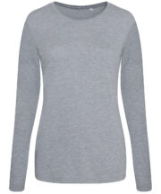 Women's triblend T long sleeve - Image 2