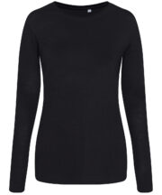 Women's triblend T long sleeve - Image 3