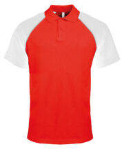 Polo baseball contrast polo shirt - Image 6