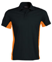 Flags short sleeve bi-colour polo shirt - Image 2