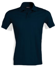 Flags short sleeve bi-colour polo shirt - Image 3