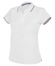 Women's short sleeve polo shirt - Image 3