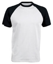 Baseball Short-sleeved two-tone T-shirt - Image 4