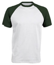 Baseball Short-sleeved two-tone T-shirt - Image 5