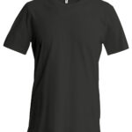Short-sleeved crew neck T-shirt