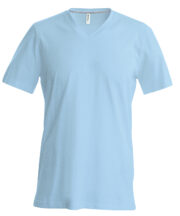 Men's short-sleeved V-neck T-shirt - Image 8