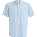 Men's short-sleeved Oxford shirt