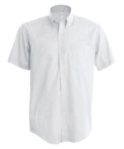 Men's short-sleeved Oxford shirt - Image 2
