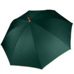 Auto open wooden umbrella
