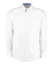 Contrast premium Oxford shirt (button-down collar) long-sleeved (tailored fit) - Image 2