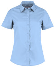 Women's poplin shirt short sleeve - Image 3
